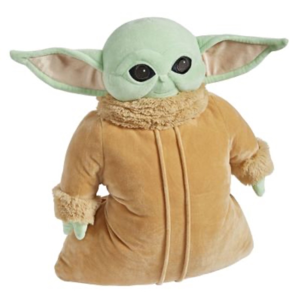 NEW Star Wars  Yoda Pillow Pet Child Grogu Stuffed Animal Mandalorian Plush Toy
